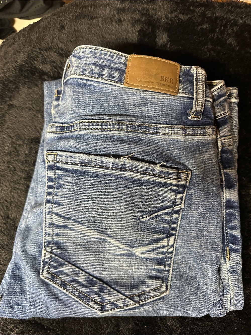 BKE PAYTON Women Faded Blue Bootcut Jeans 26x34